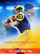 American Underdog (2021) BRRip Original [Telugu + Tamil + Hindi + Eng] Dubbed Movie Watch Online Free